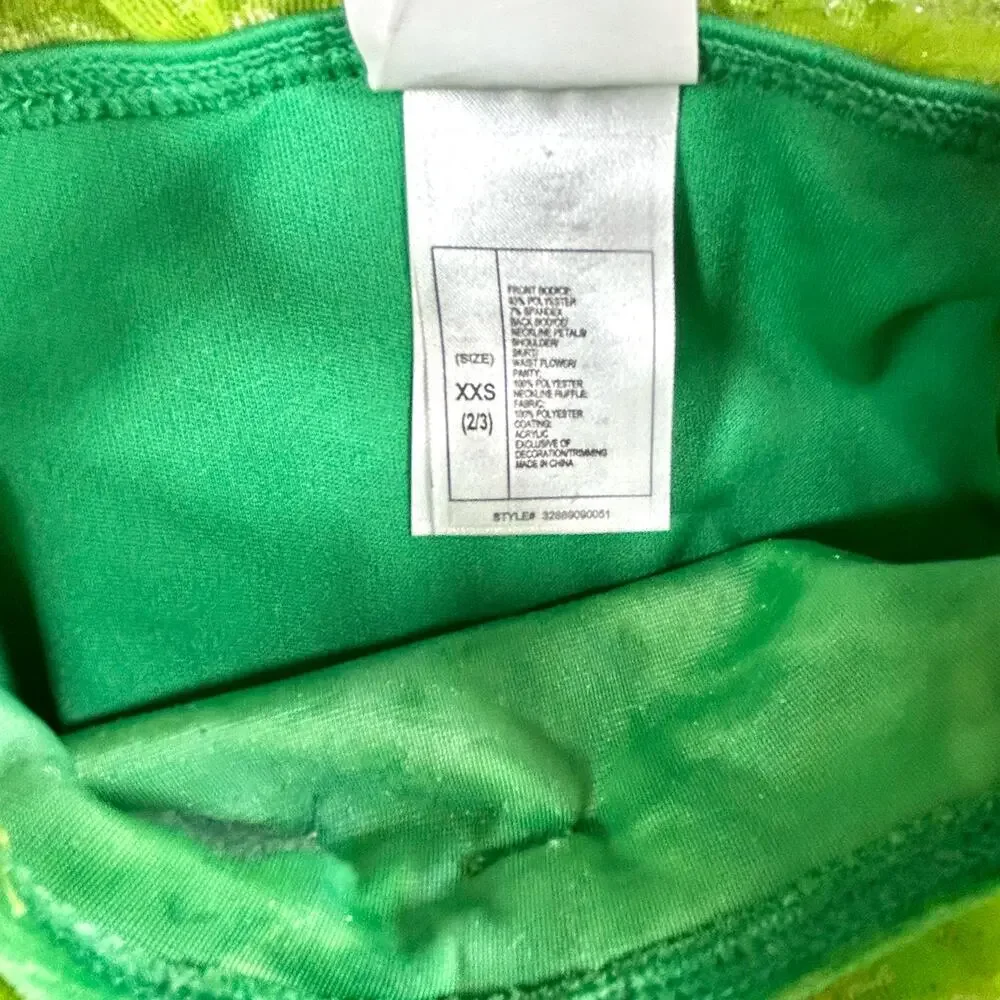 Disney Green Tinker Bell Baby Costume Dress